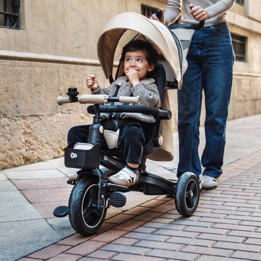 KinderKraft SPINSTEP 2 PLUS триколка БЕЖОВА - снимка 9
