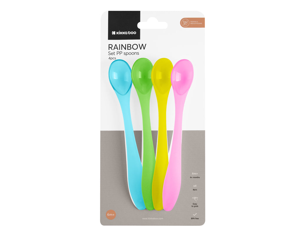 Сет РР лъжици 4 бр Rainbow - снимка 6