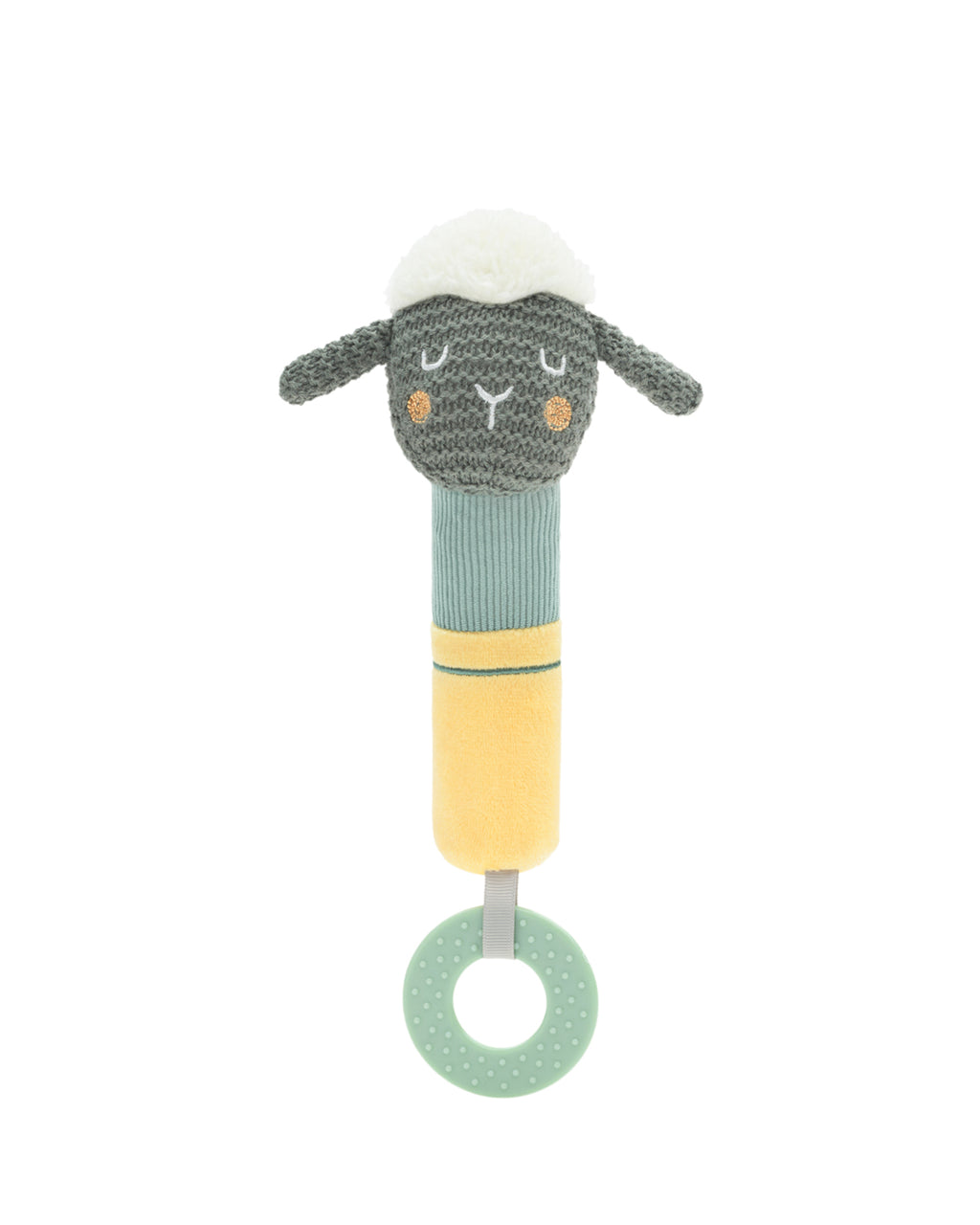 Играчка пискун с гризалка Sleepy Sheep