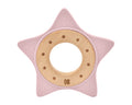 Чесалка дърво-силикон Star Pink | Kikkaboo