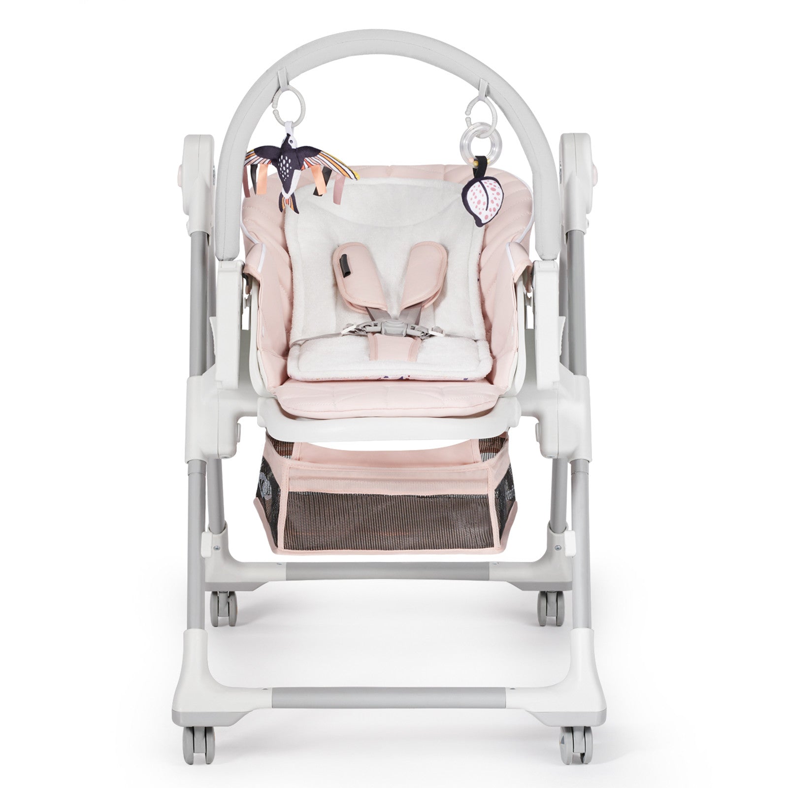KinderKraft столче за хранене LASTREE розово KHLAST00PNK - снимка 4