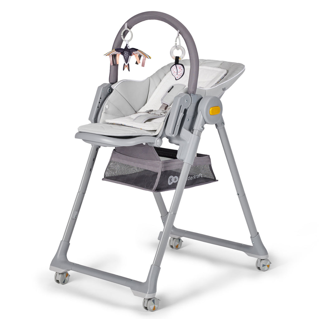 KinderKraft столче за хранене LASTREE сиво KHLAST00GRY - снимка 2
