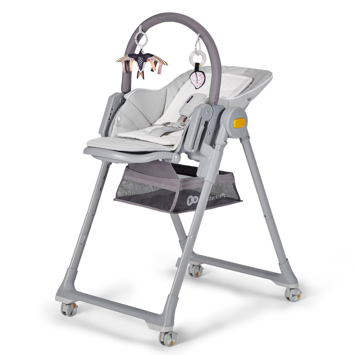 KinderKraft столче за хранене LASTREE сиво KHLAST00GRY - снимка 2