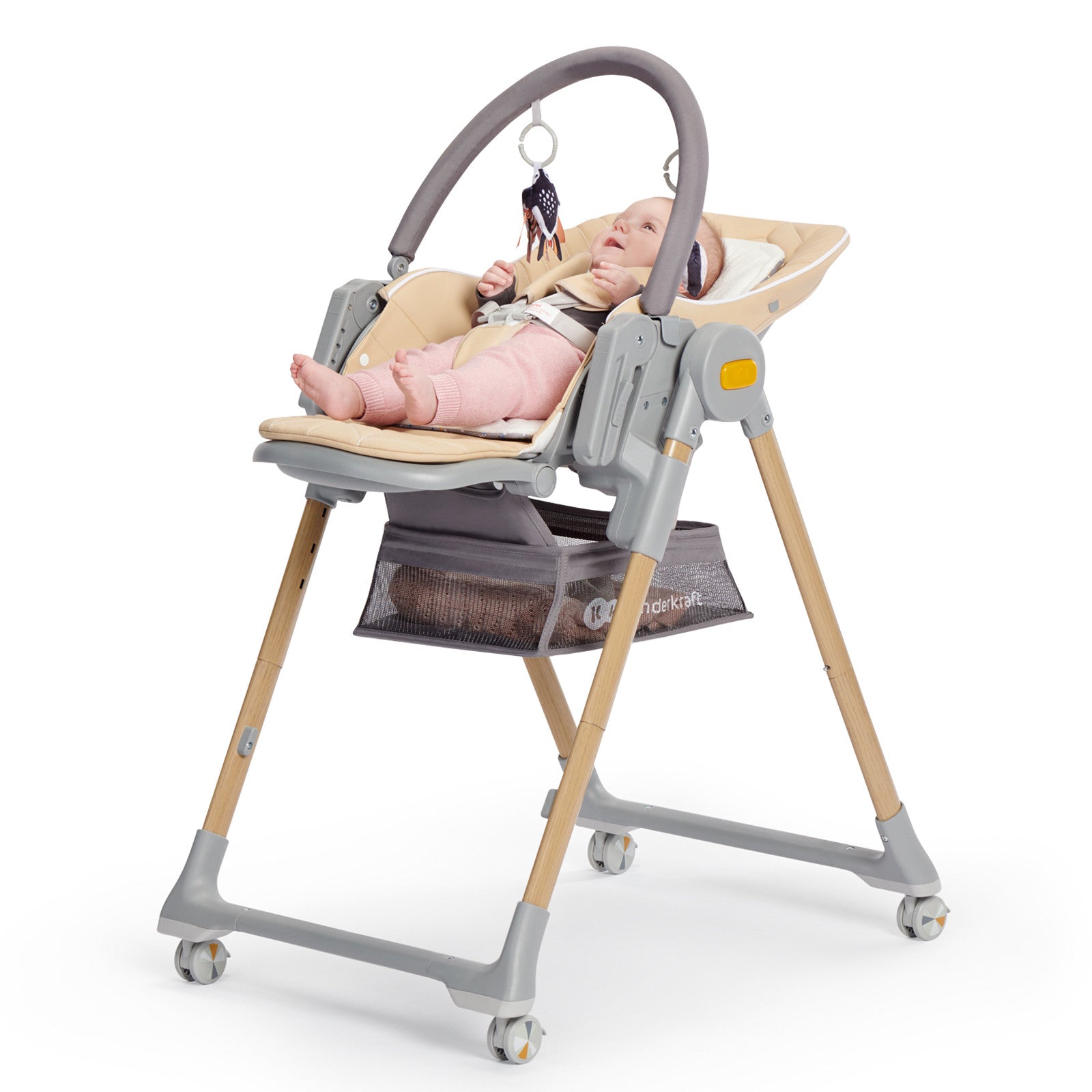 KinderKraft столче за хранене LASTREE сиво KHLAST00GRY - снимка 6
