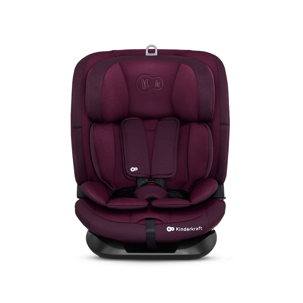 KinderKraft столче за кола ONETO3 I-Size CHERRY PEARL KCONE300RED0000 - снимка 3