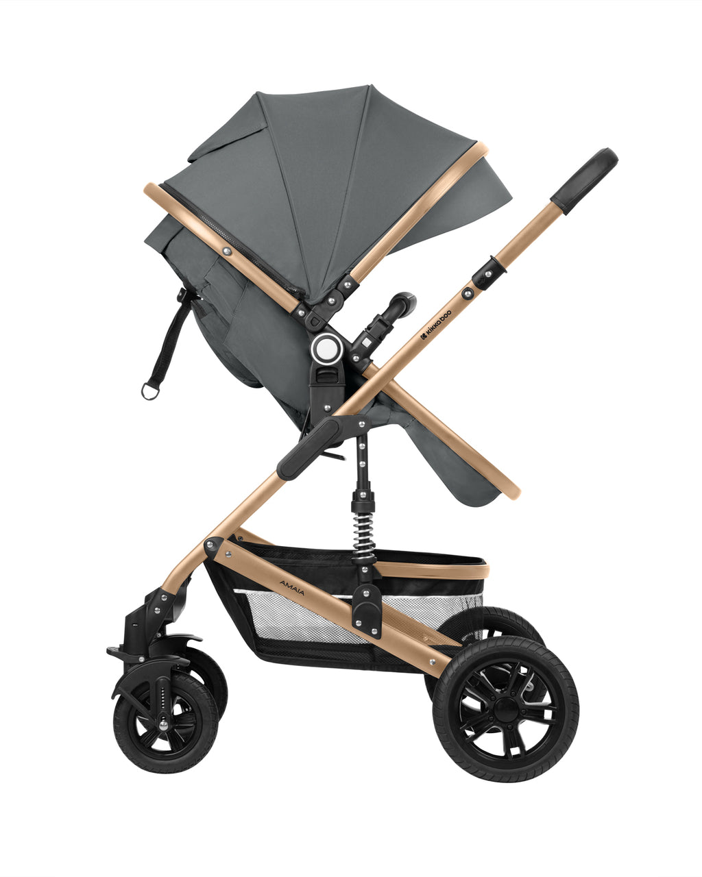 Комбинирана количка 3в1 трансф. седалка Amaia Dark Grey 2024 - снимка 6