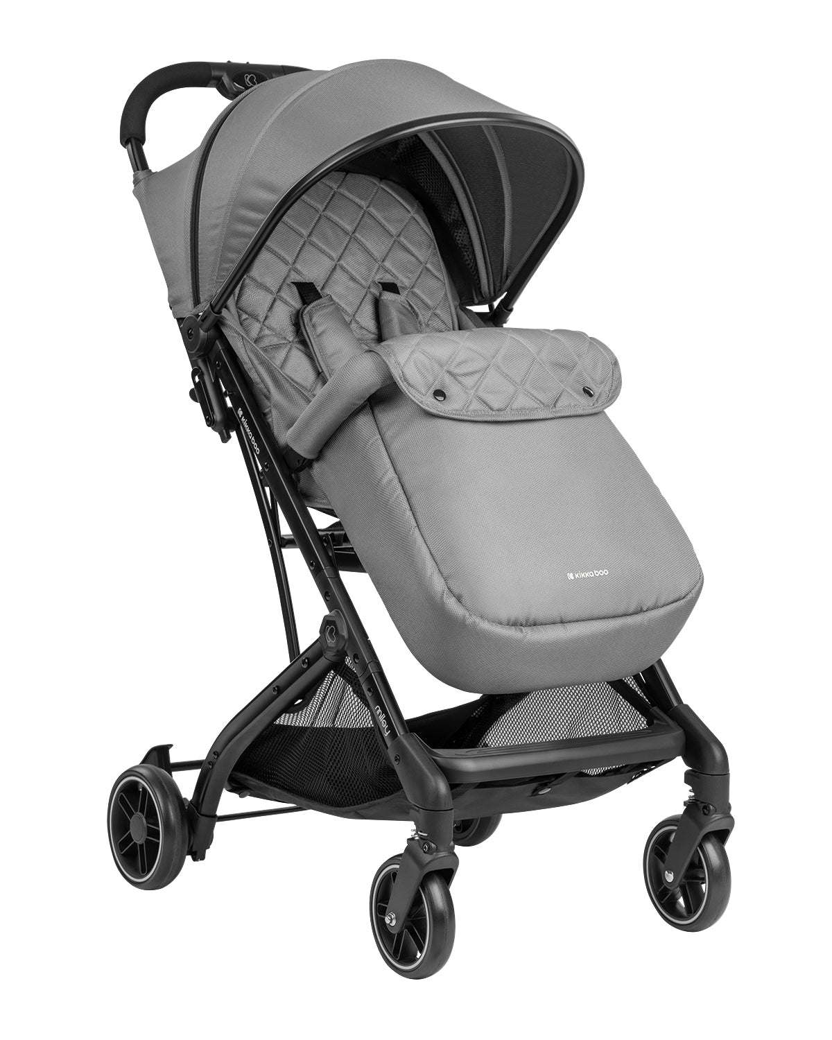 Лятна количка Miley Light Grey 2024 | Kikkaboo
