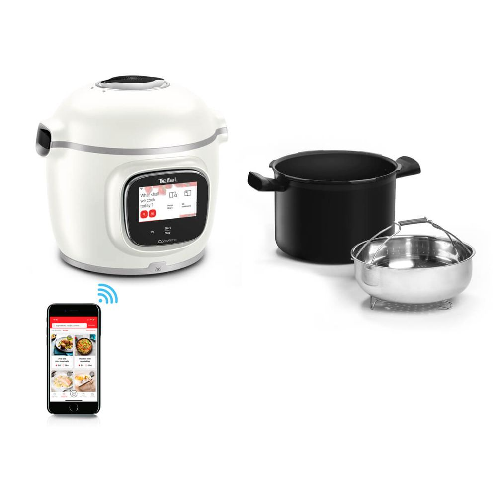 Tefal CY9441F2 Cook4Me Touch Pro, 6 л, вградена везна продуктова снимка