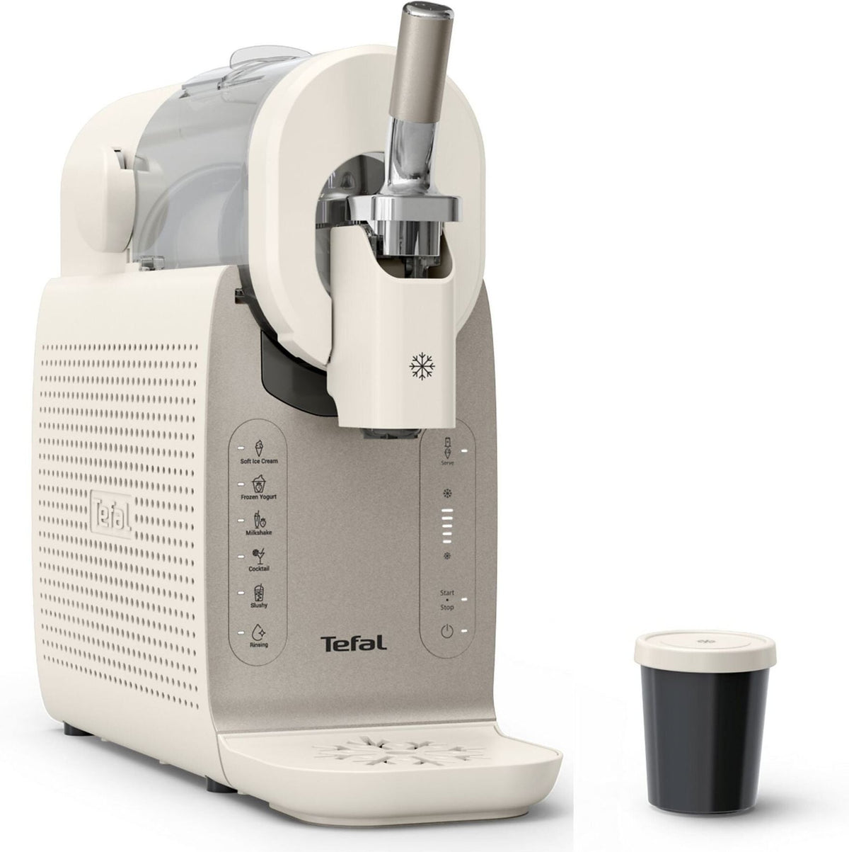 Tefal Freezi IG803AE0 машина за сладолед 16 в 1