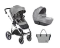 Комбинирана количка 2в1 с твърд кош Thea Light Grey