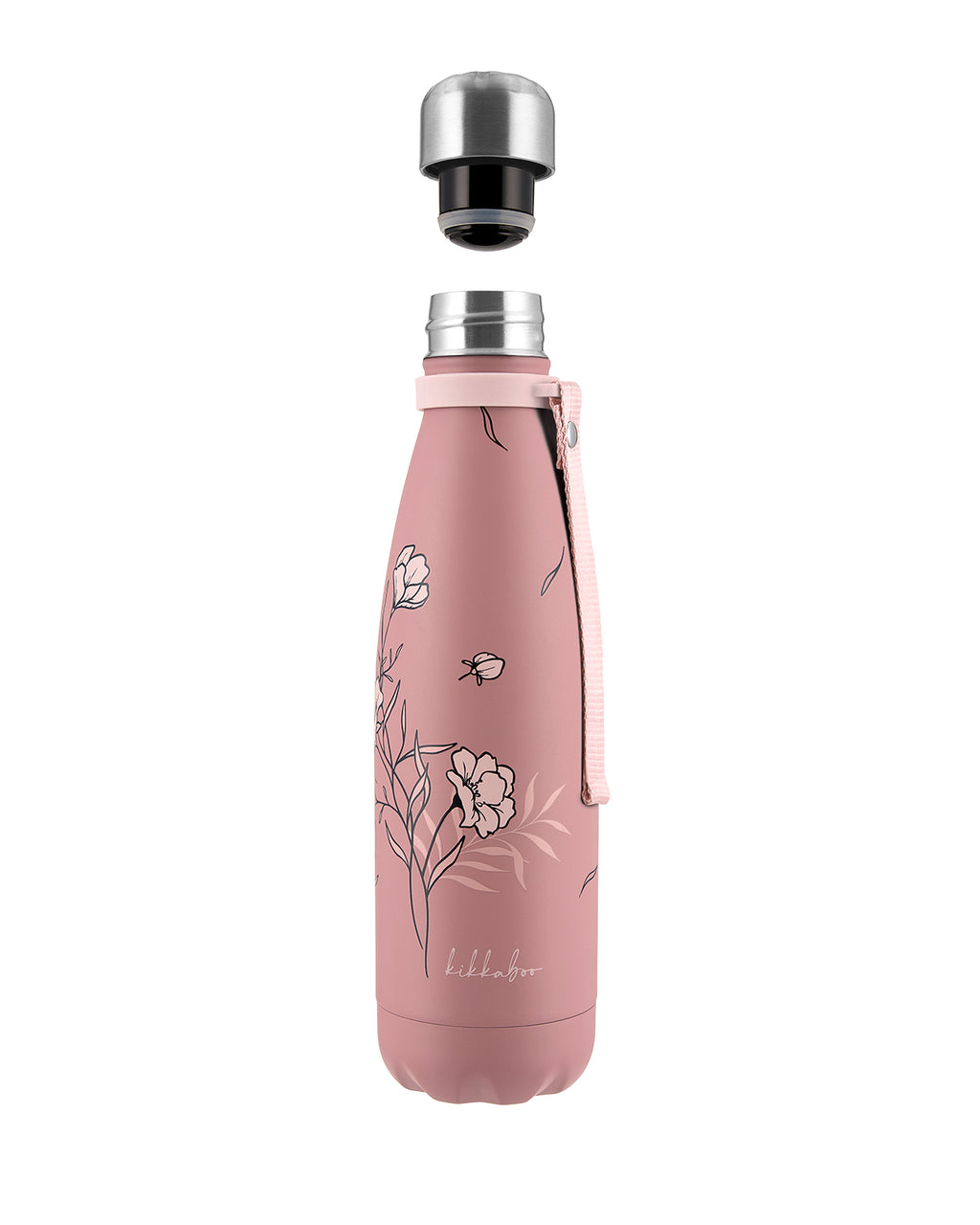 Термо бутилка 500мл Flora Blush - снимка 2