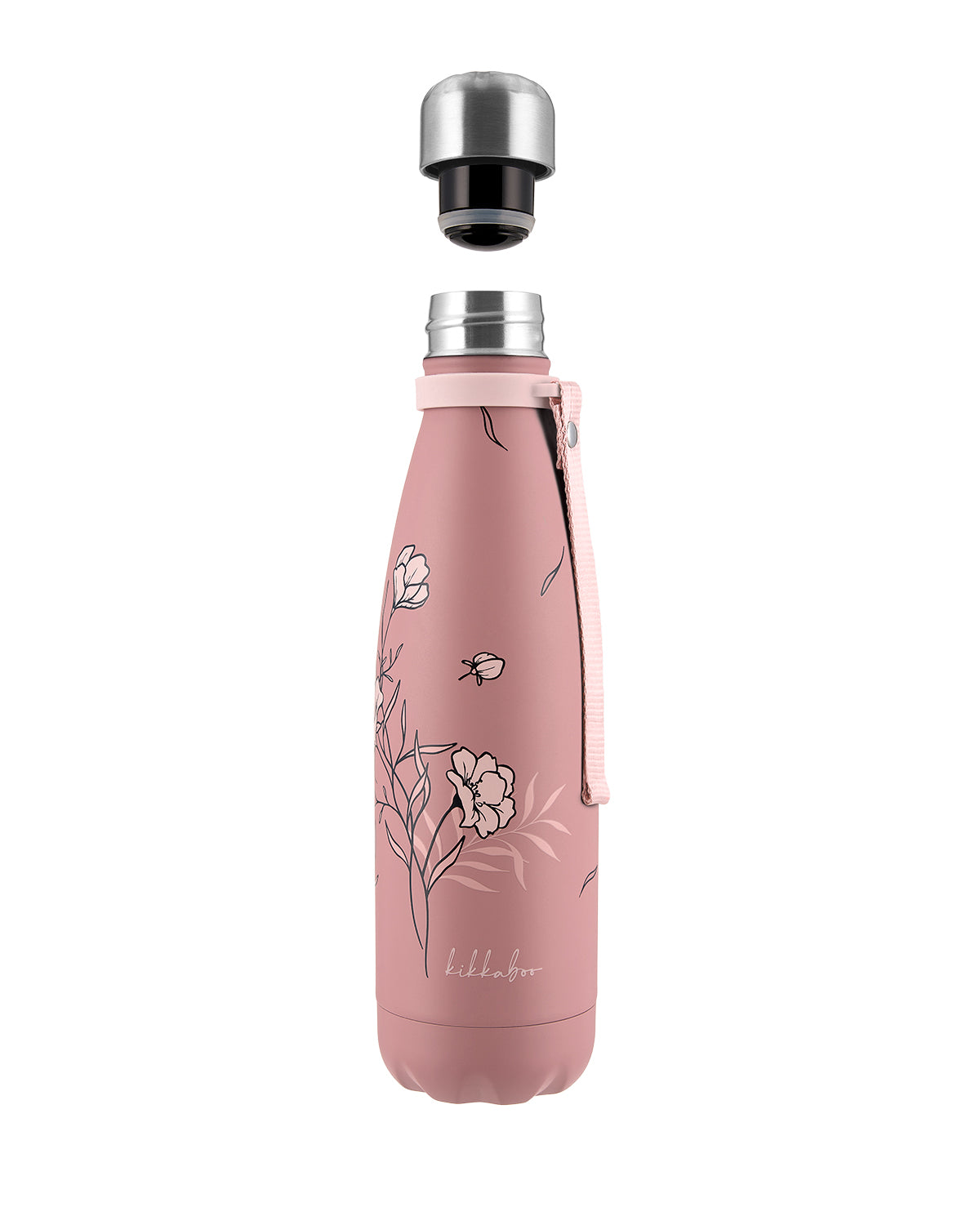 Термо бутилка 500мл Flora Blush - снимка 2