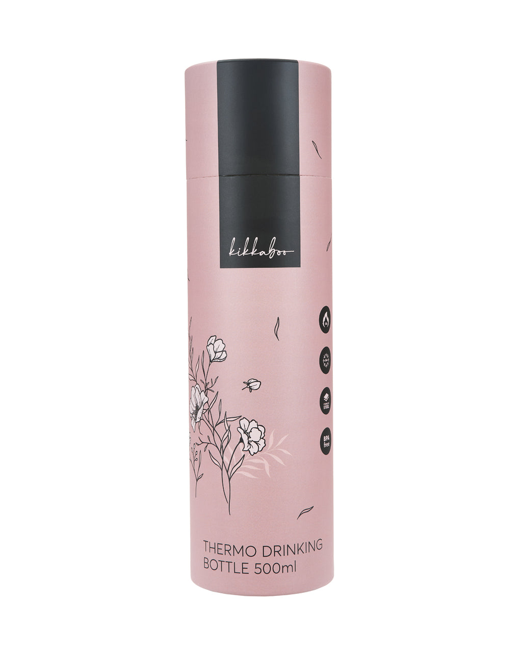 Термо бутилка 500мл Flora Blush - снимка 3