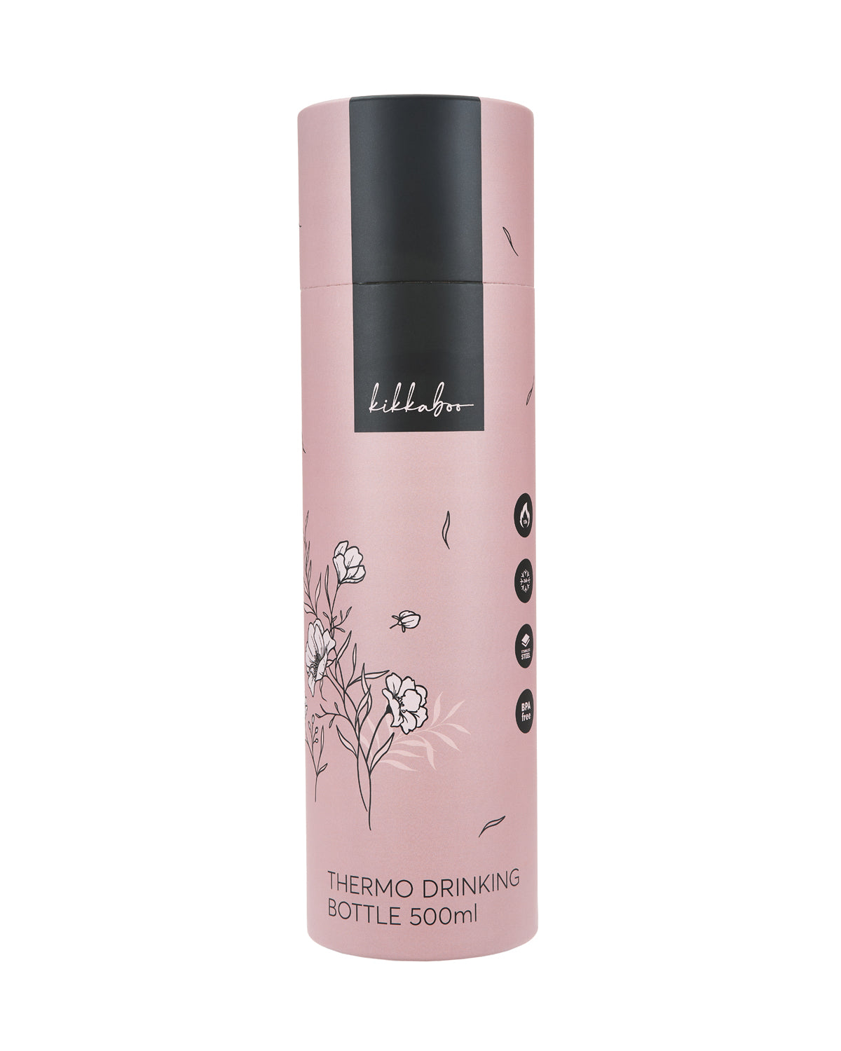 Термо бутилка 500мл Flora Blush - снимка 3