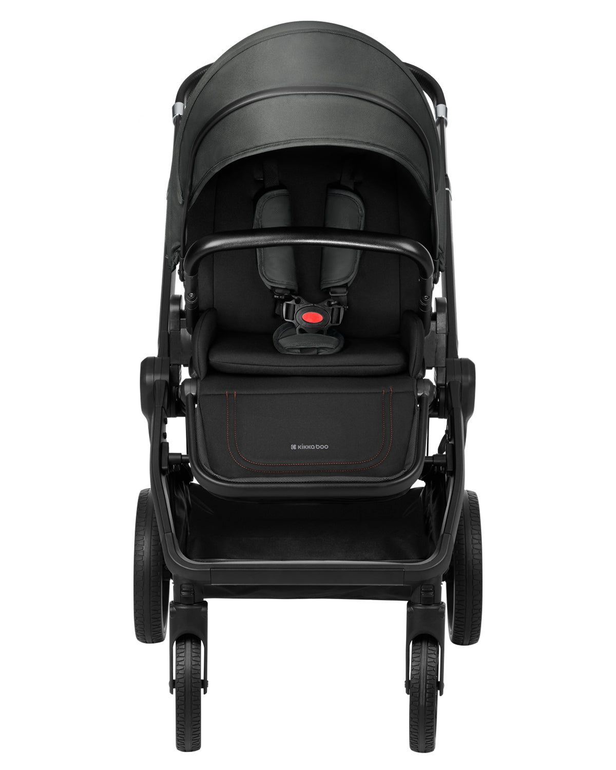 Комбинирана количка 2в1 с кош за новородено Tiffany Dark Grey 2024 - снимка 4