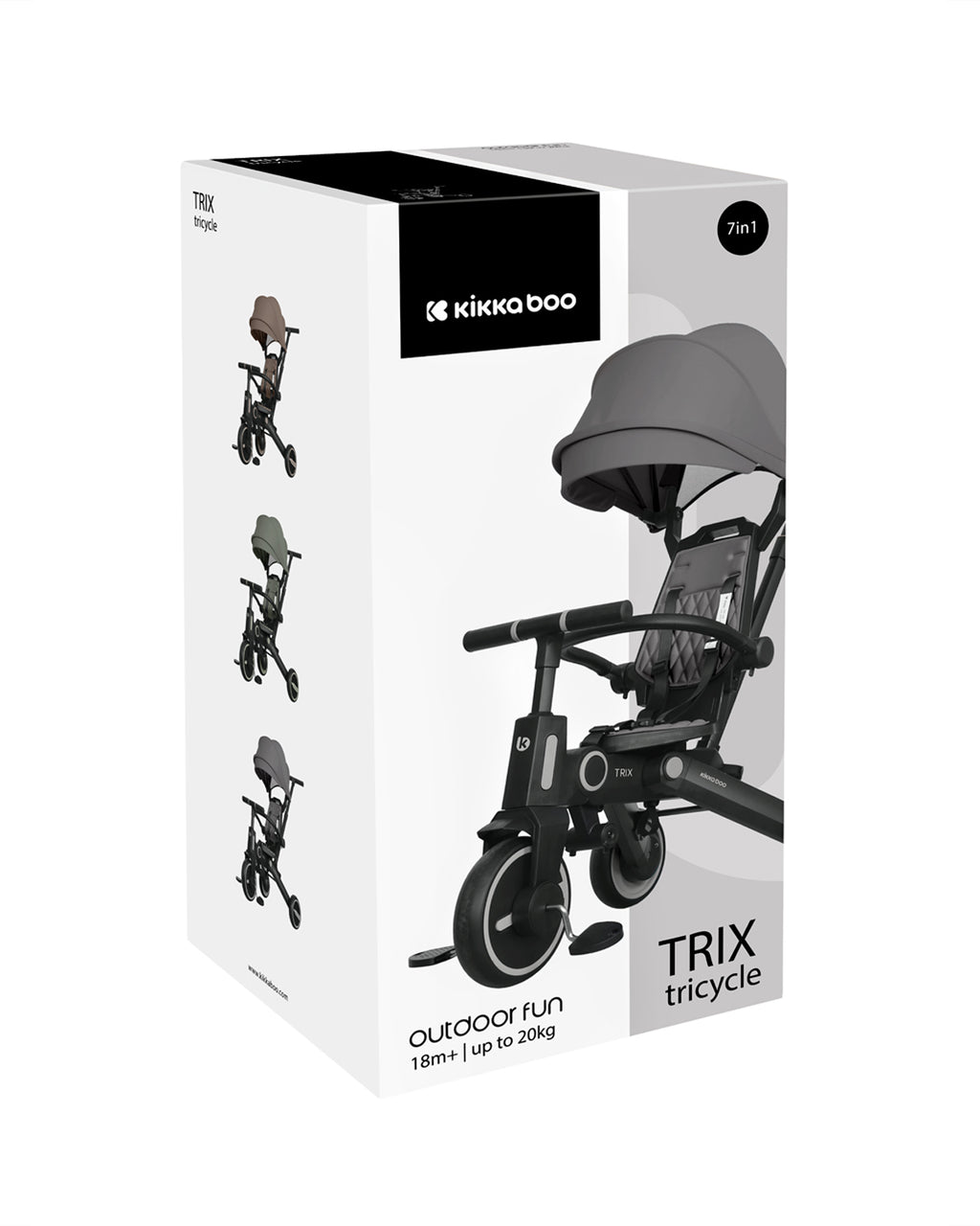 Триколка 7в1 Trix Grey - снимка 10