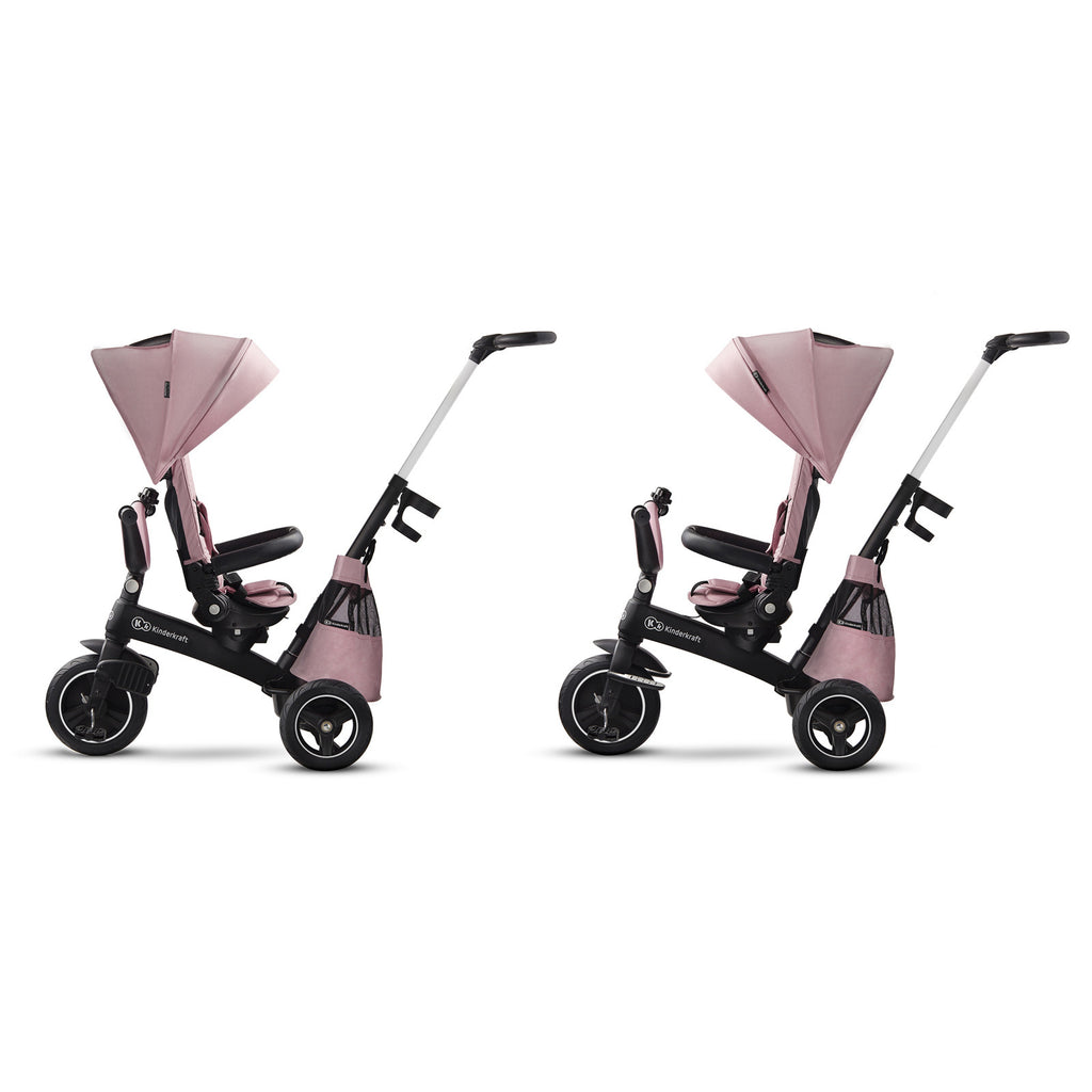 KinderKraft EASYTWIST розова триколка KKRETWIPNK - снимка 8