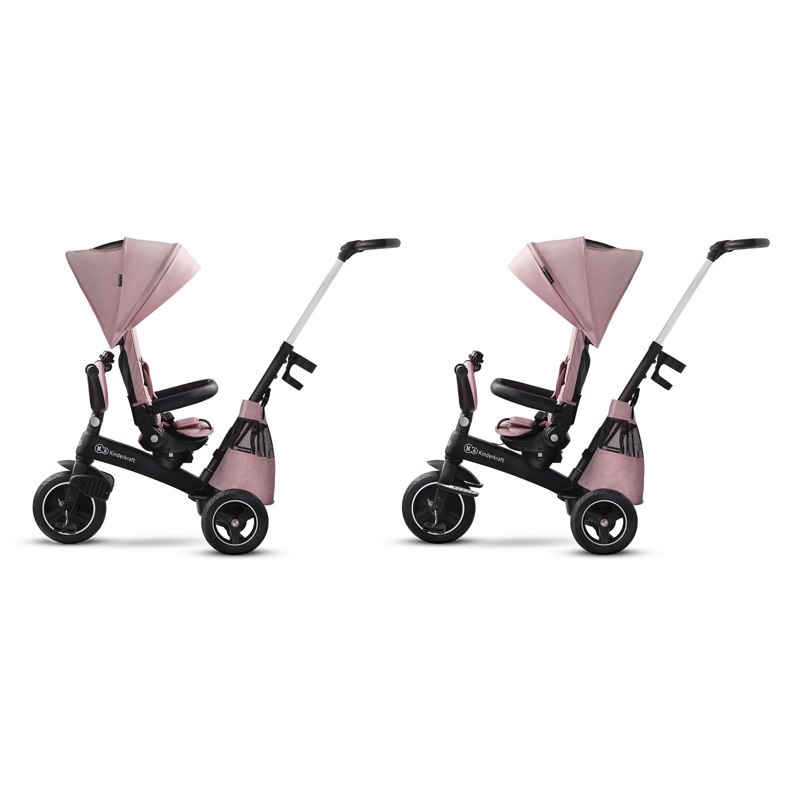 KinderKraft EASYTWIST розова триколка KKRETWIPNK - снимка 8