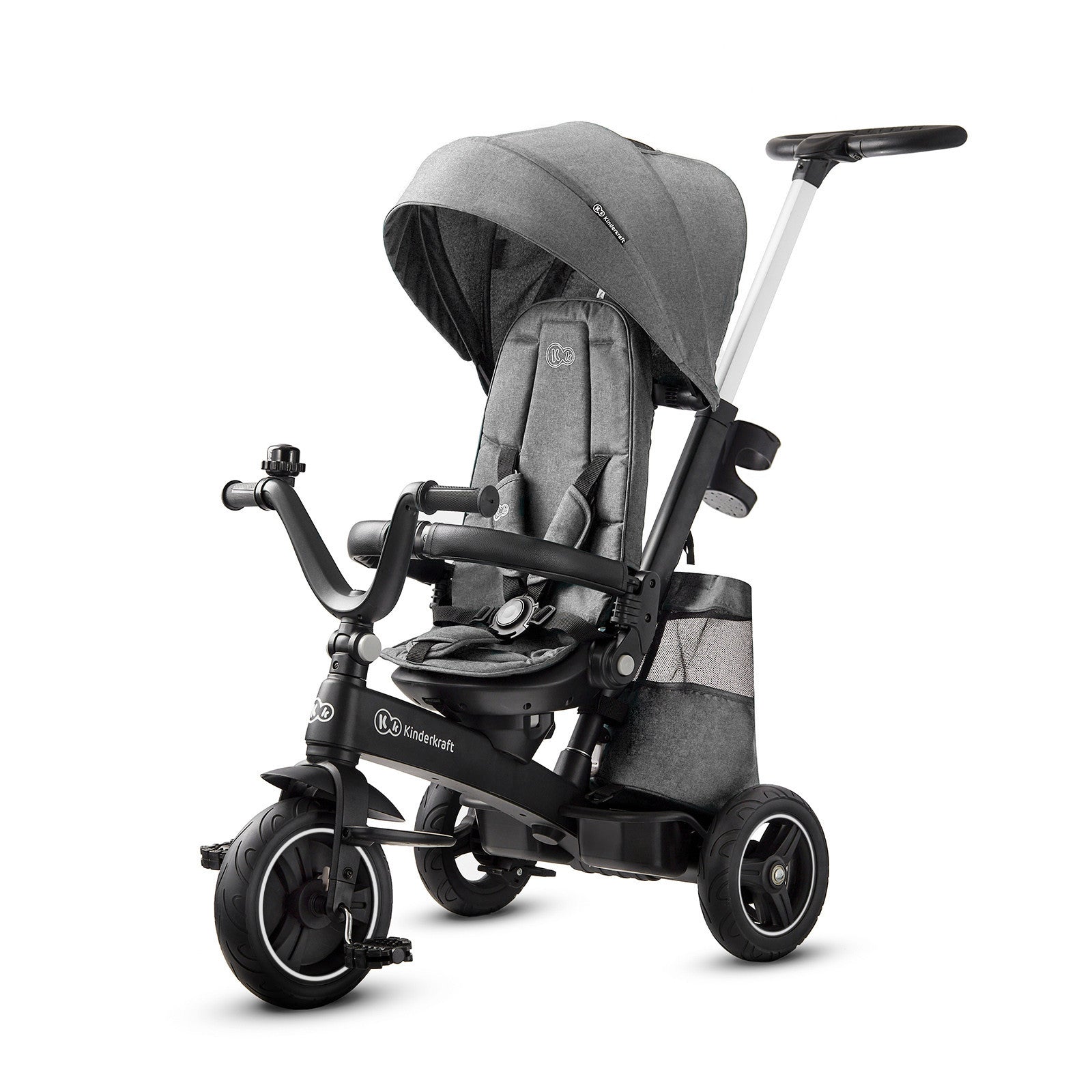 KinderKraft EASYTWIST сива триколка KKRETWIGRY - снимка 2