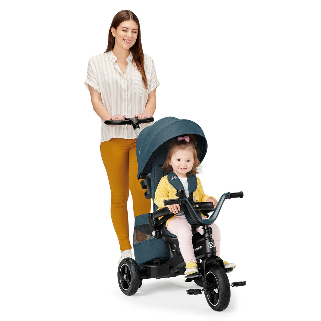 KinderKraft EASYTWIST сива триколка KKRETWIGRY - снимка 12
