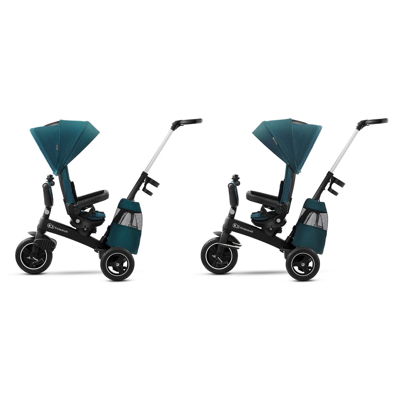 KinderKraft EASYTWIST зелена триколка KKRETWIGRE - снимка 6