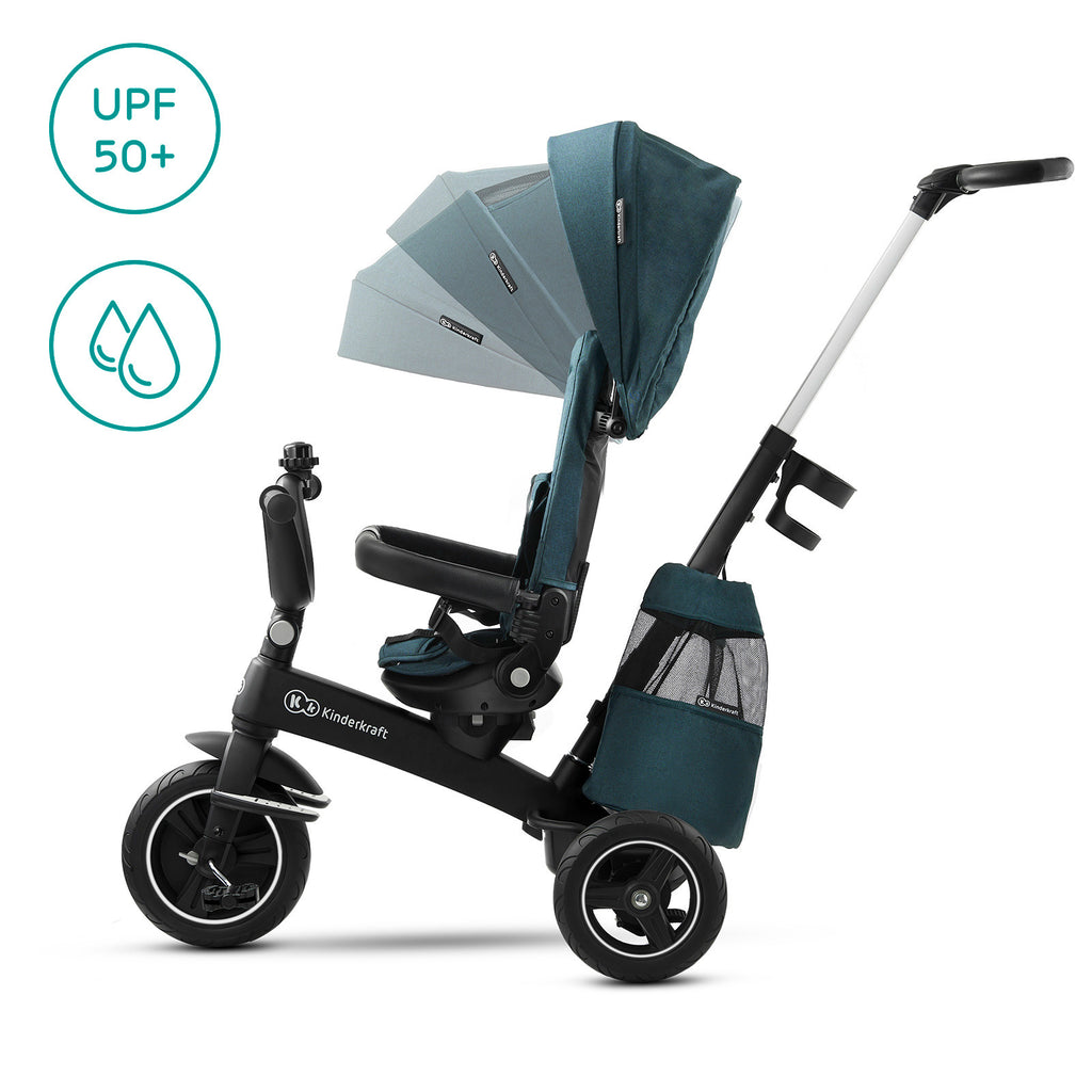 KinderKraft EASYTWIST зелена триколка KKRETWIGRE - снимка 12