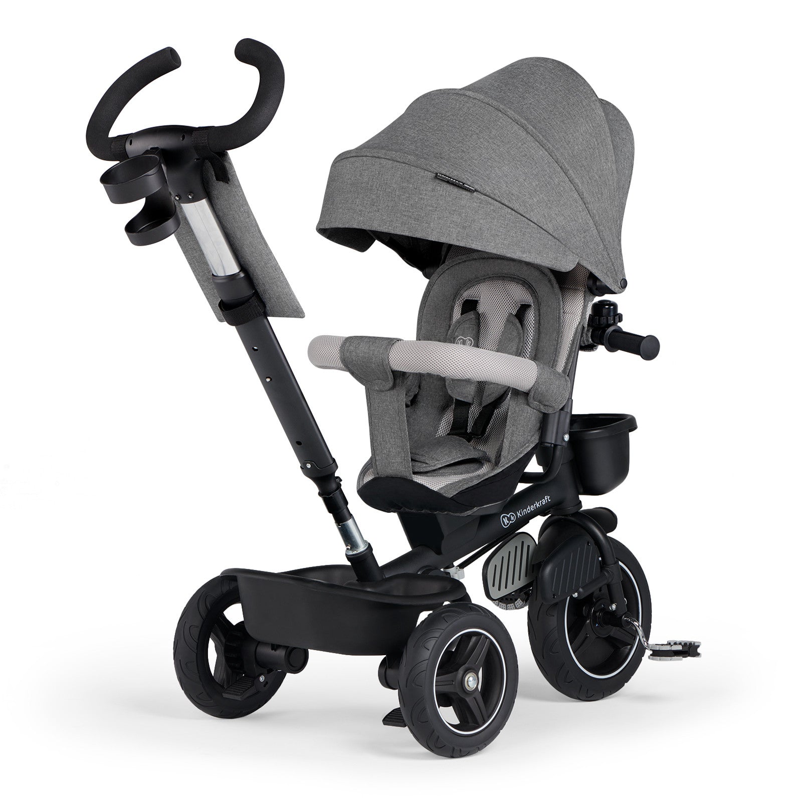 Kinderkraft SPINSTEP триколка сива KRSPST00GRY - снимка 2