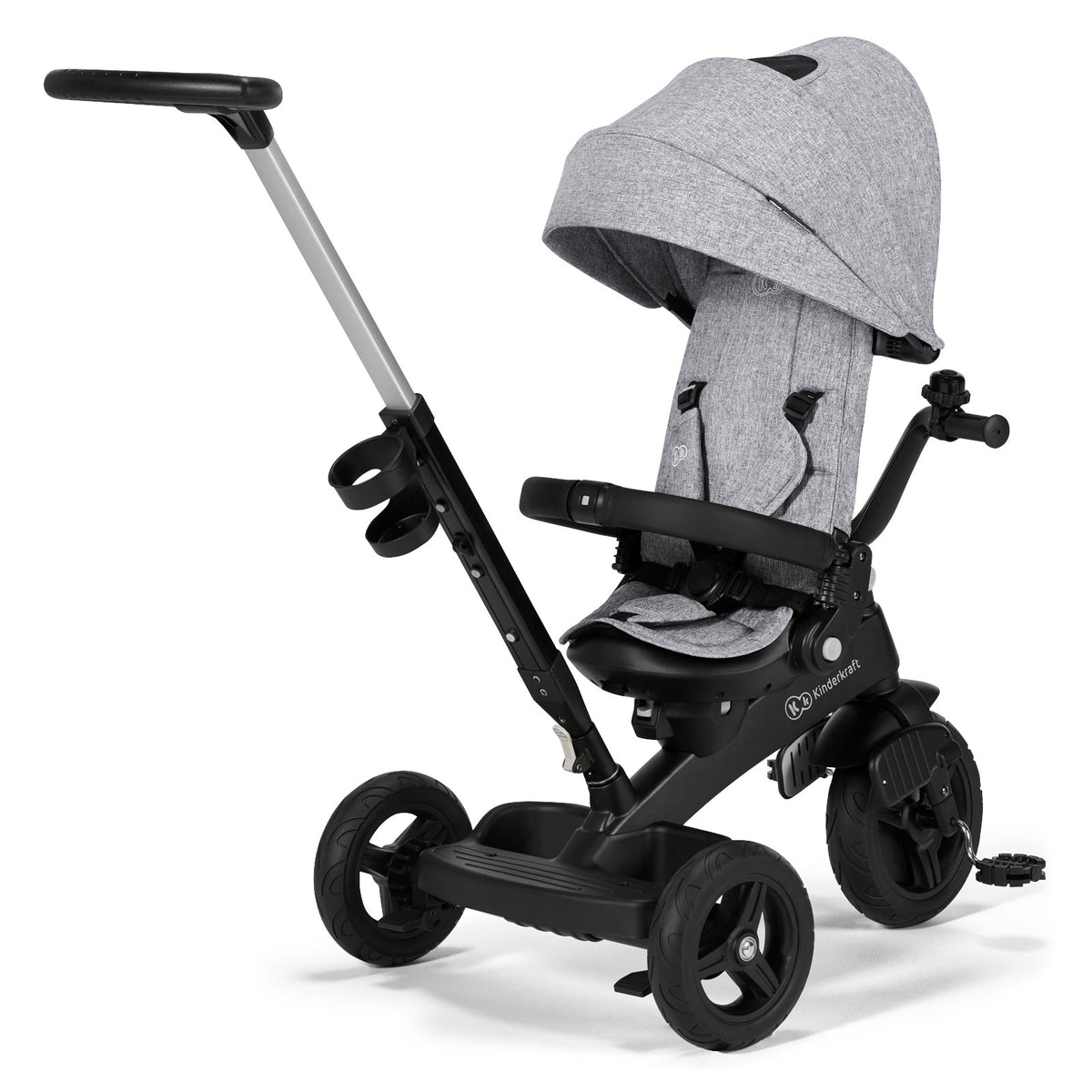 Kinderkraft TWIPPER триколка сива KRTWIP00GRY - снимка 2
