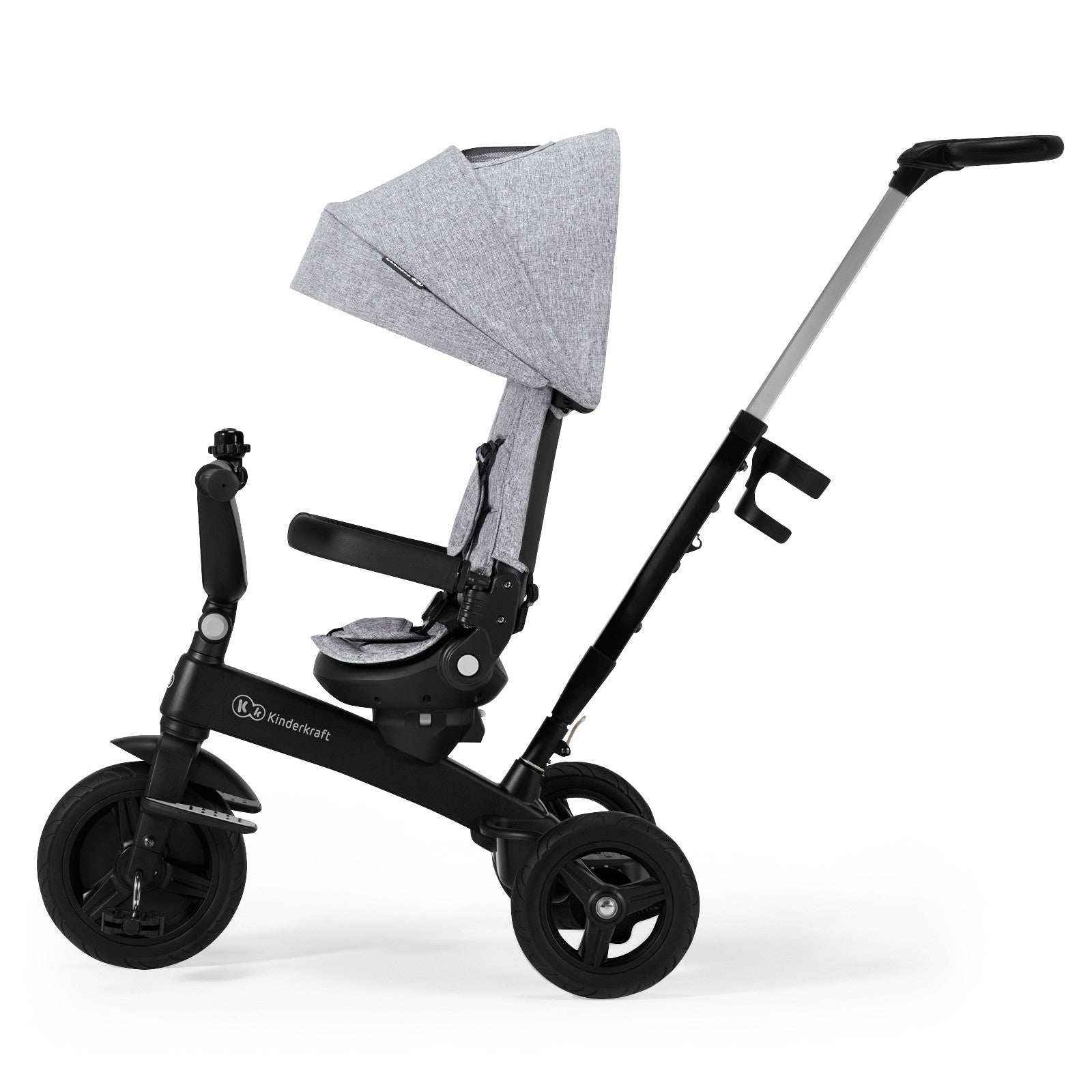 Kinderkraft TWIPPER триколка сива KRTWIP00GRY - снимка 4
