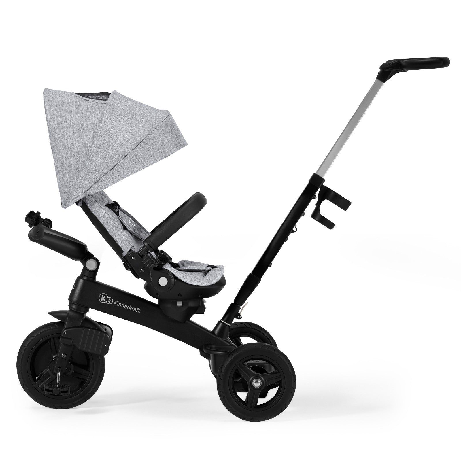 Kinderkraft TWIPPER триколка сива KRTWIP00GRY - снимка 7