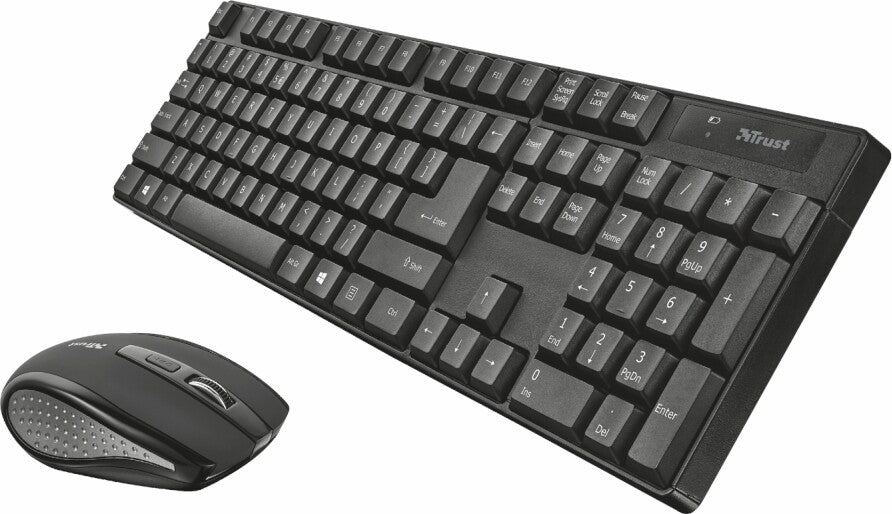 Trust XIMO 21575 комплект безжична клавиатура BG и мишка