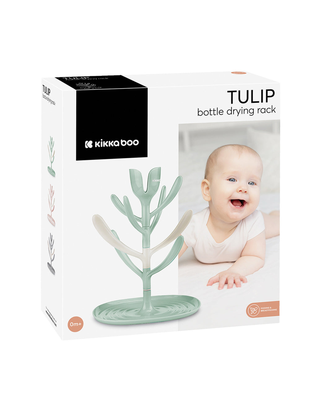 Сушилник за шишета и биберони Tulip Mint - снимка 3
