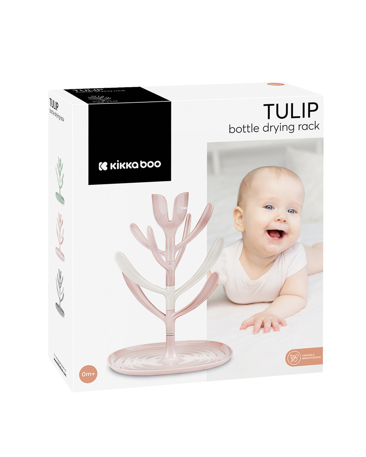 Сушилник за шишета и биберони Tulip Pink - снимка 3