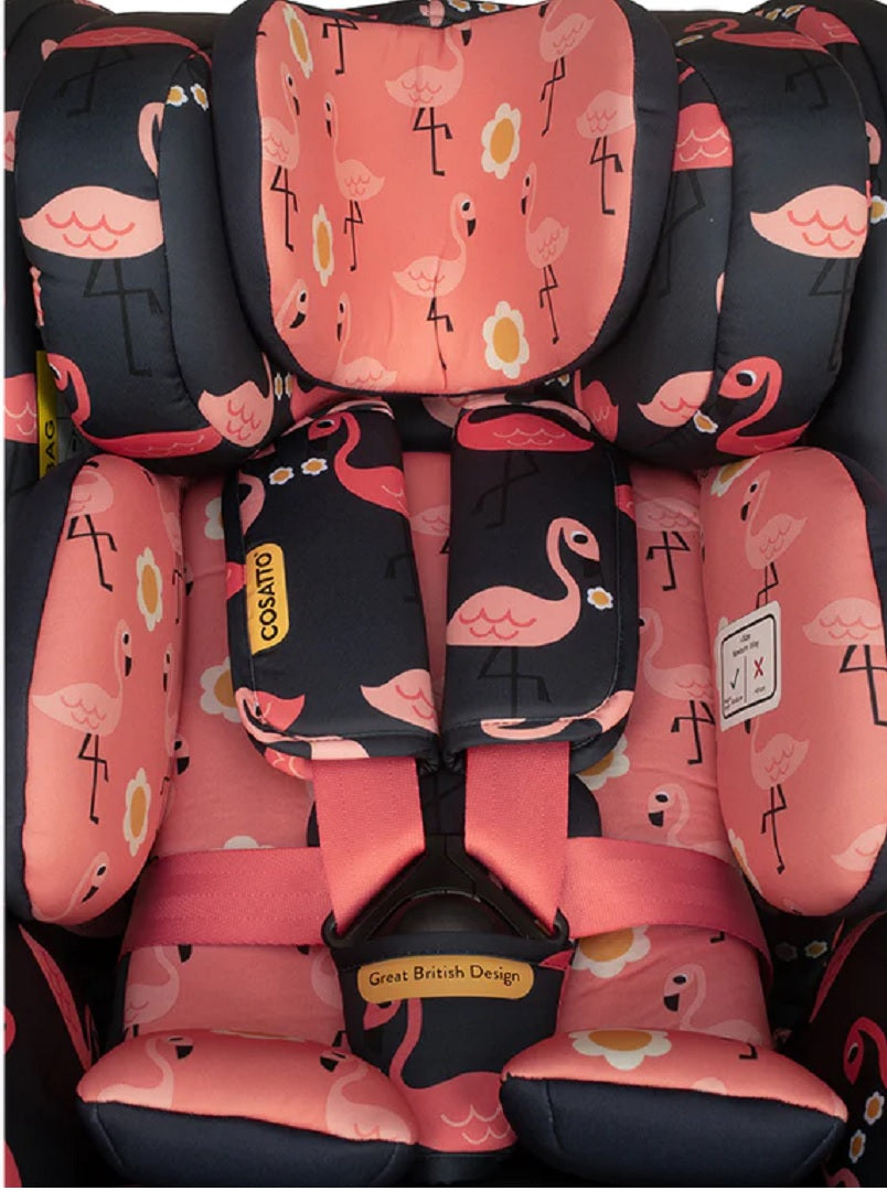 Cosatto CT5037 Come and Go I-Size Rotate Pretty Flamingo столче за кола - снимка 2