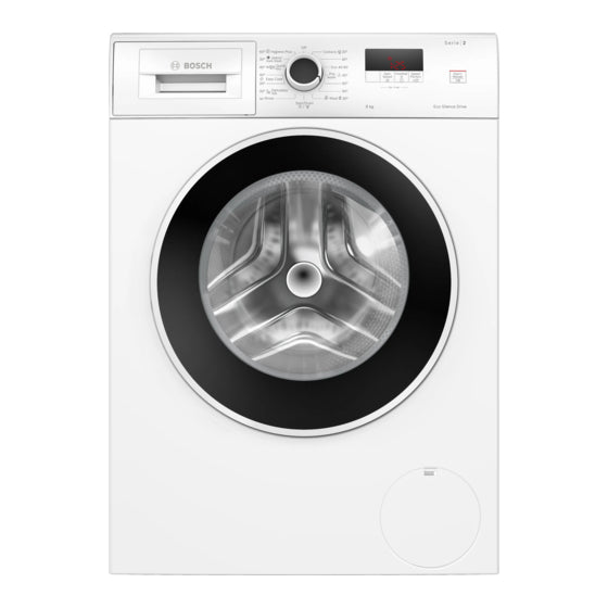 Пералня Bosch WGE03200BY, изглед отпред