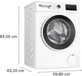 Пералня Bosch WAN2826SBY изглед на продукта