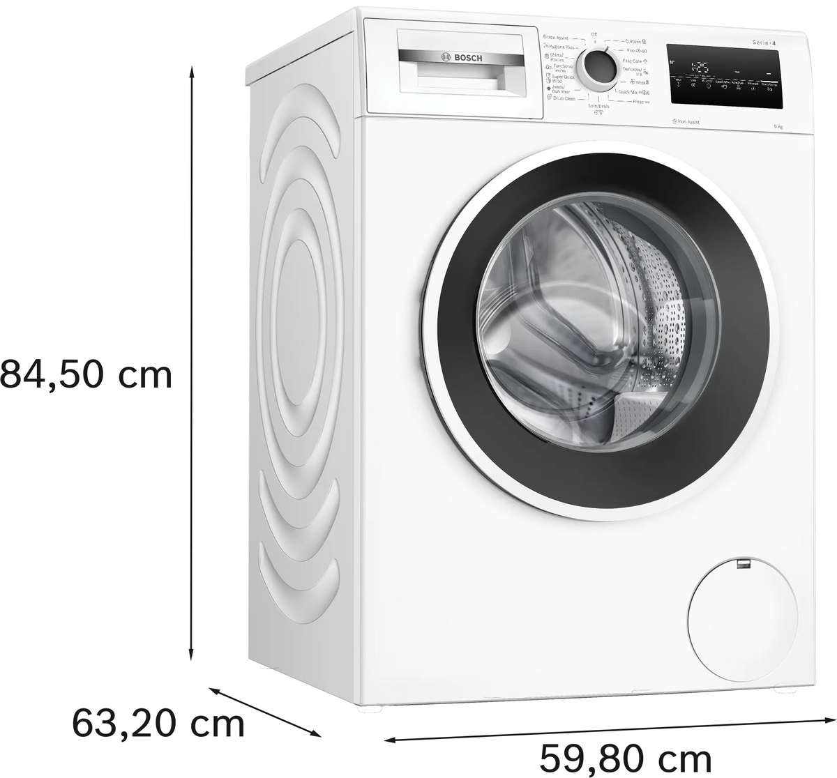 Пералня Bosch WAN2826SBY изглед на продукта