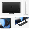 Hisense 65U7SE 65 инча Mini LED телевизор: заден панел, профил и детайли на стойката