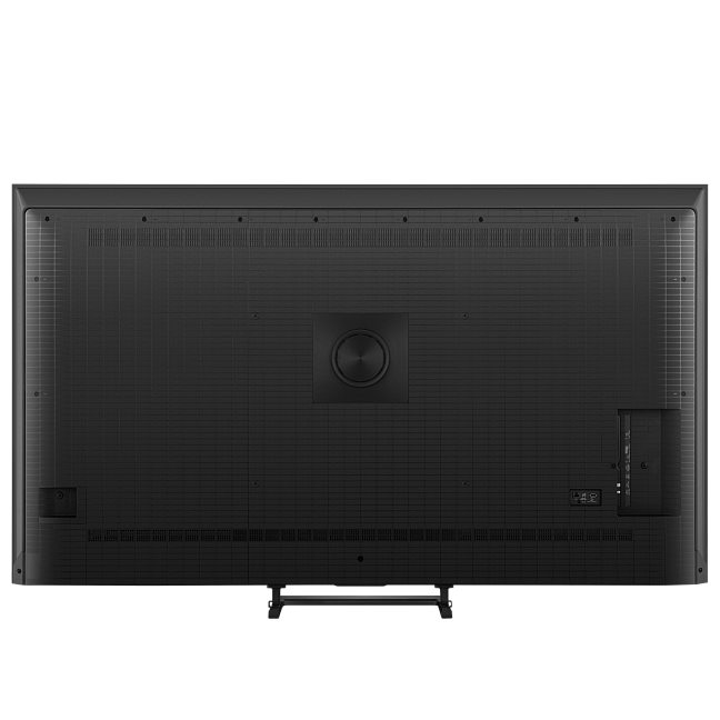 Hisense 55E8S 55 инча изглед отзад и стойка