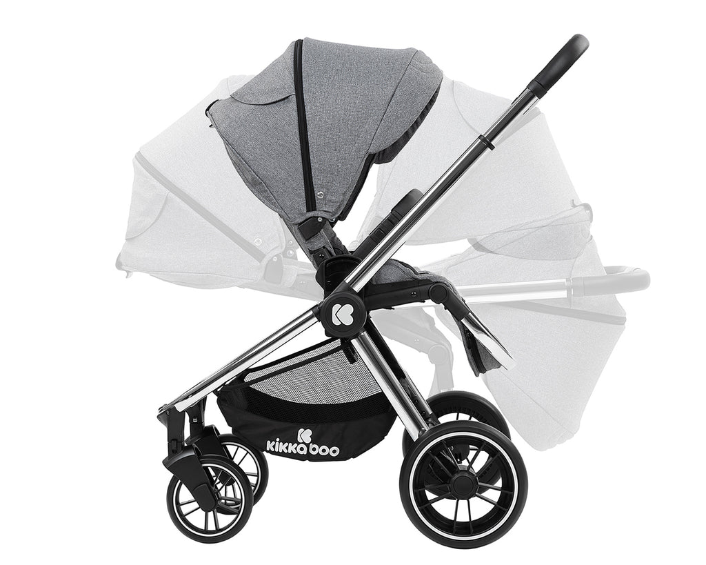 Комбинирана количка 2в1 Vicenza Premium Grey - снимка 7