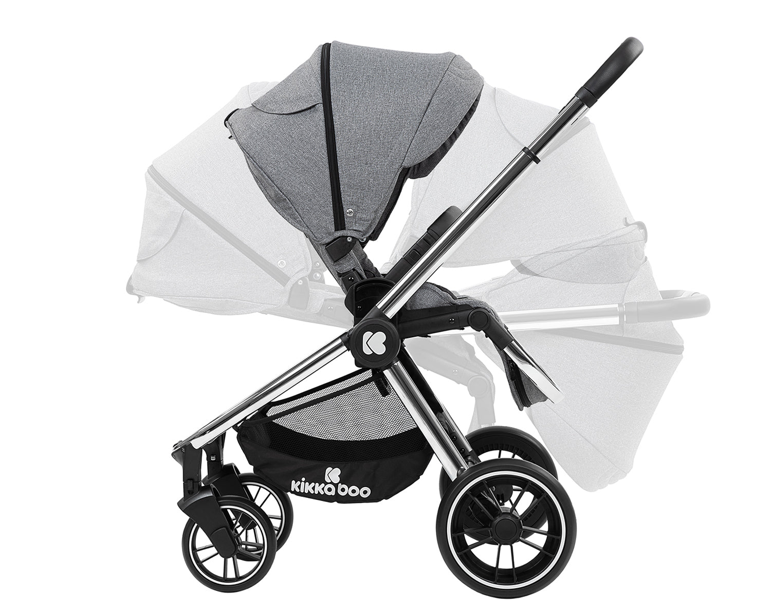 Комбинирана количка 2в1 Vicenza Premium Grey - снимка 7