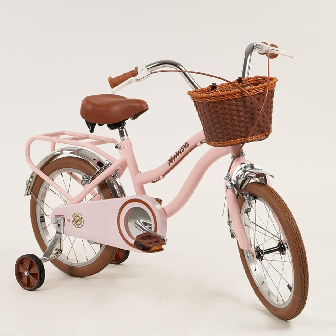 Toimsa детски велосипед 16" VINTAGE PINK 16229 - снимка 3