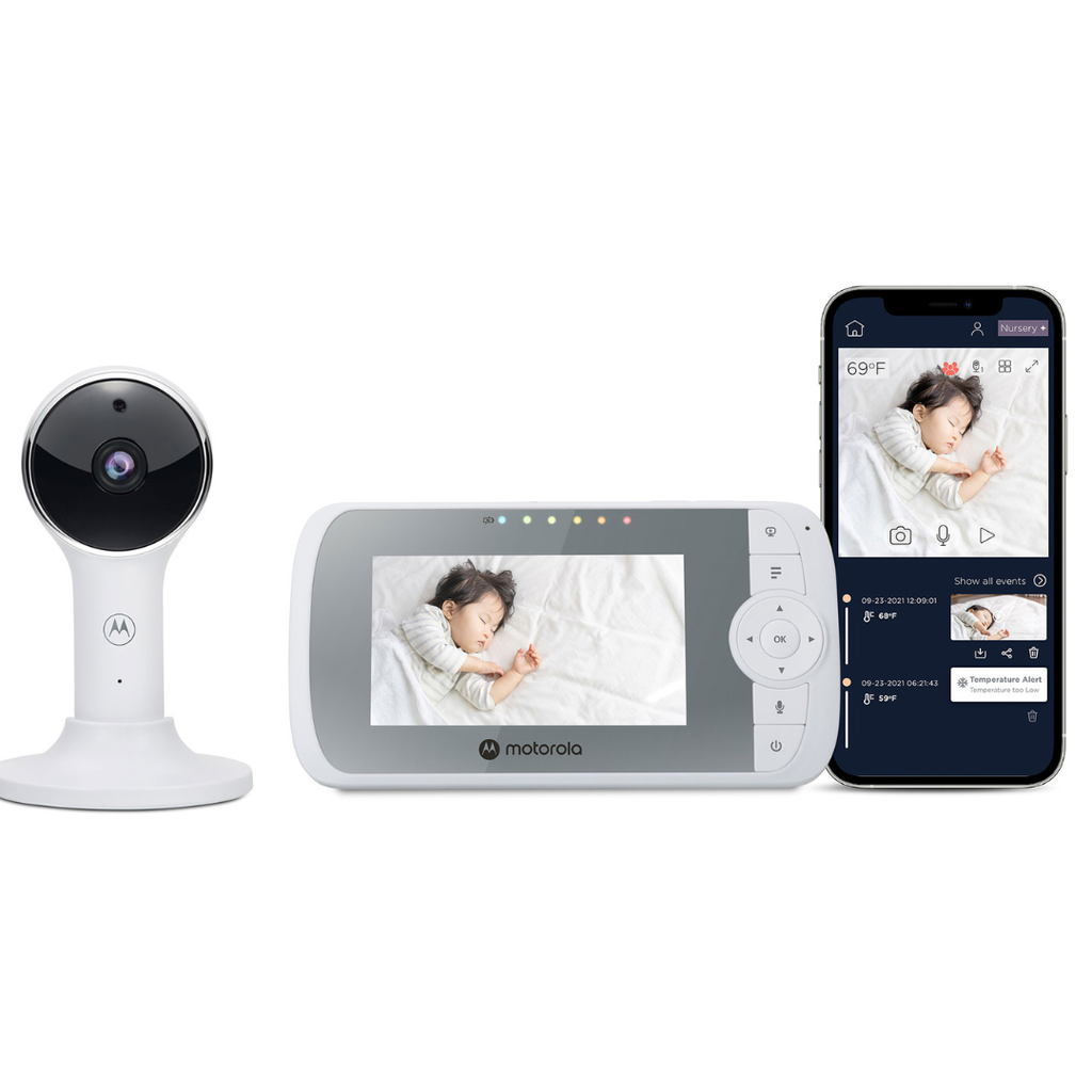 Motorola VM64 connect бебефон с Wi-Fi - снимка 5
