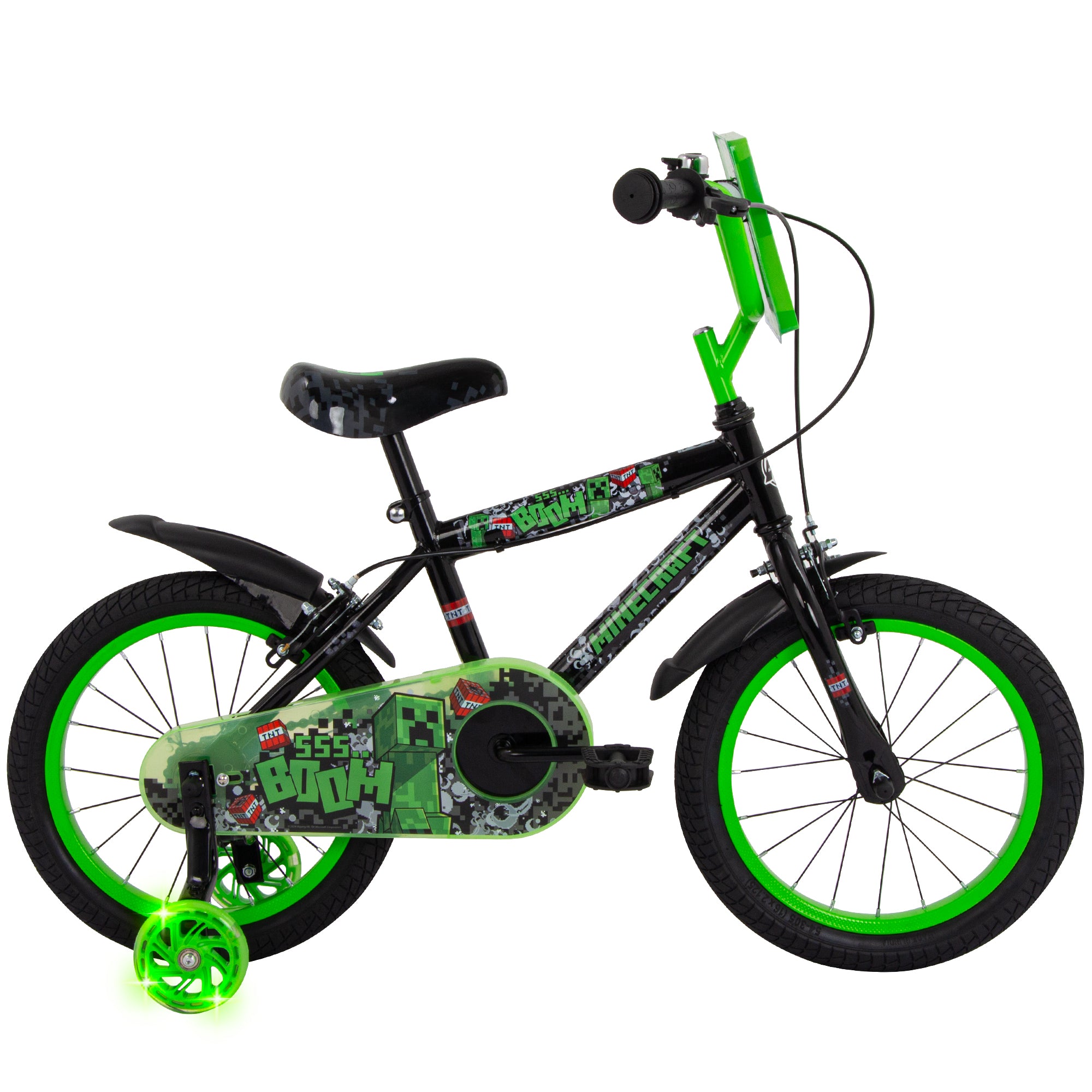 Huffy детски велосипед 16" Minecraft 21644W ЧЕРЕН - снимка 2