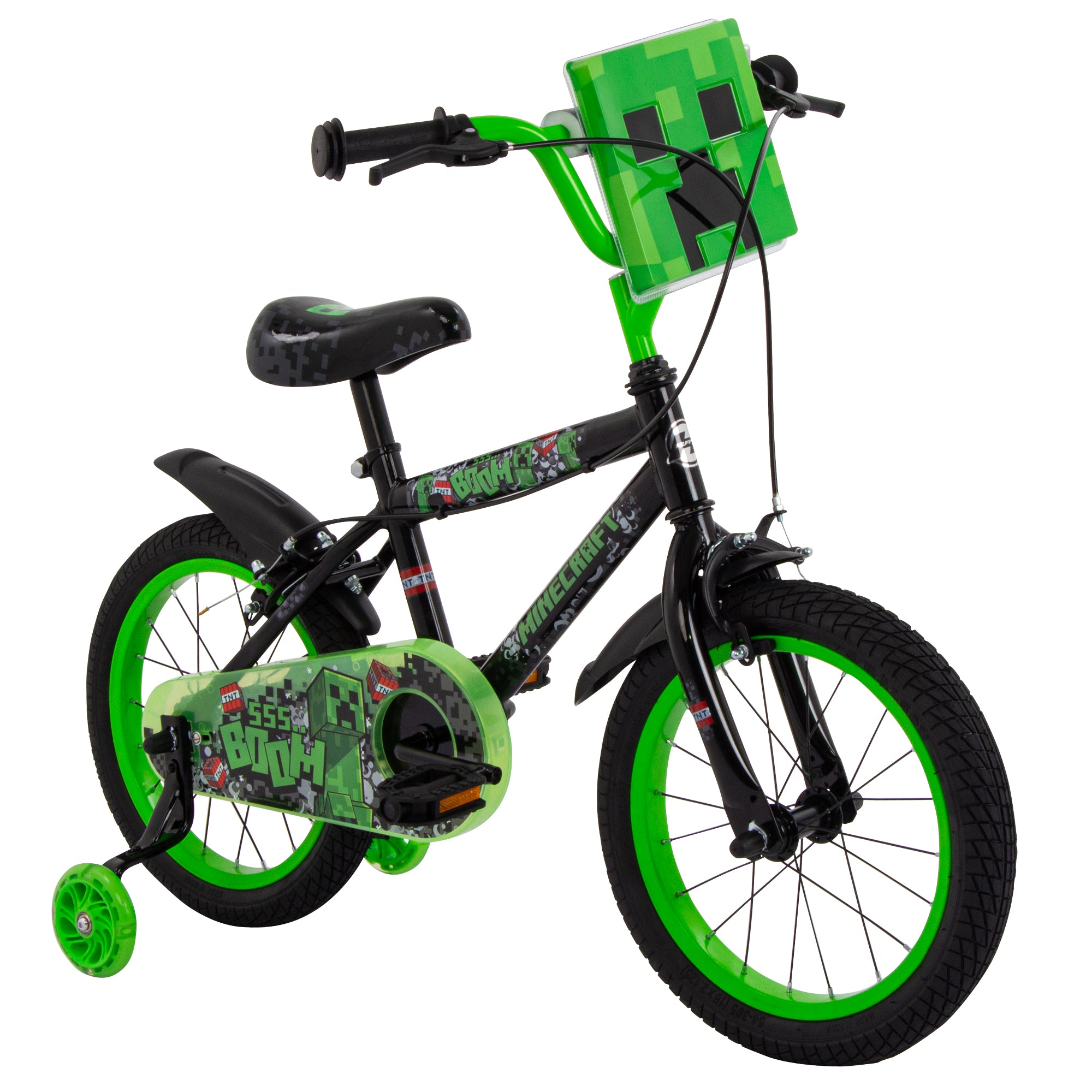 Huffy детски велосипед 16" Minecraft 21644W ЧЕРЕН - снимка 9