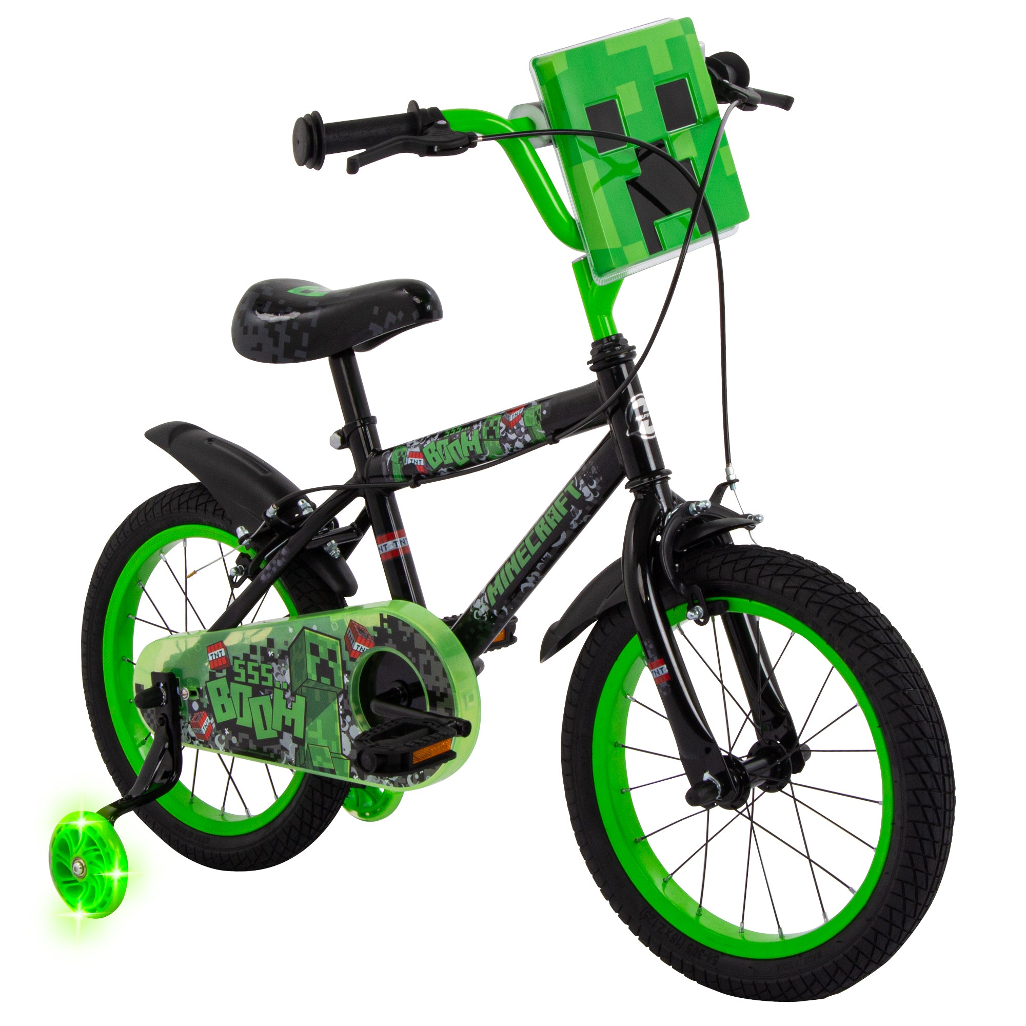 Huffy детски велосипед 16" Minecraft 21644W ЧЕРЕН - снимка 8