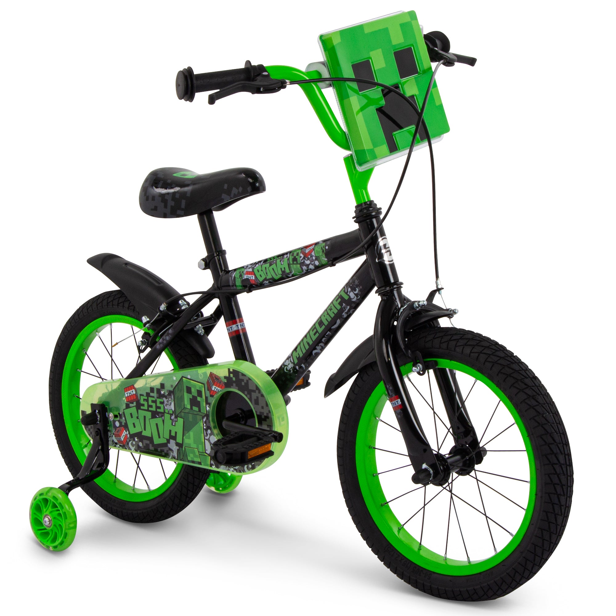 Huffy детски велосипед 16" Minecraft 21644W ЧЕРЕН - снимка 7