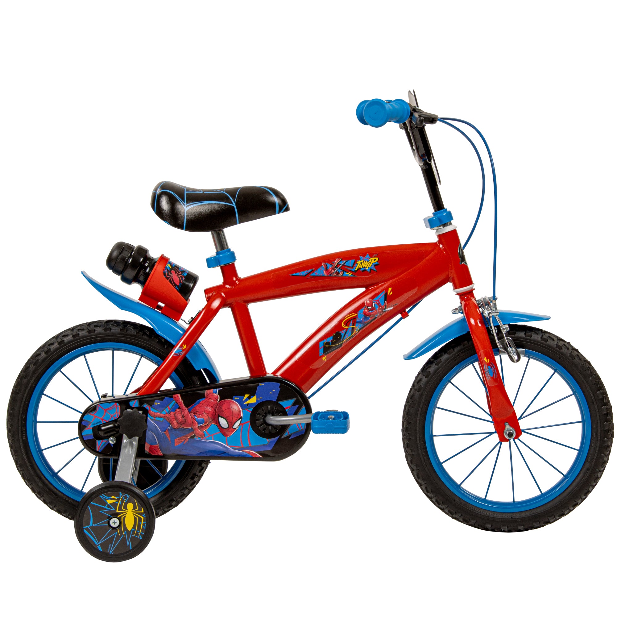 Huffy детски велосипед 14" Spiderman 24944W - снимка 10
