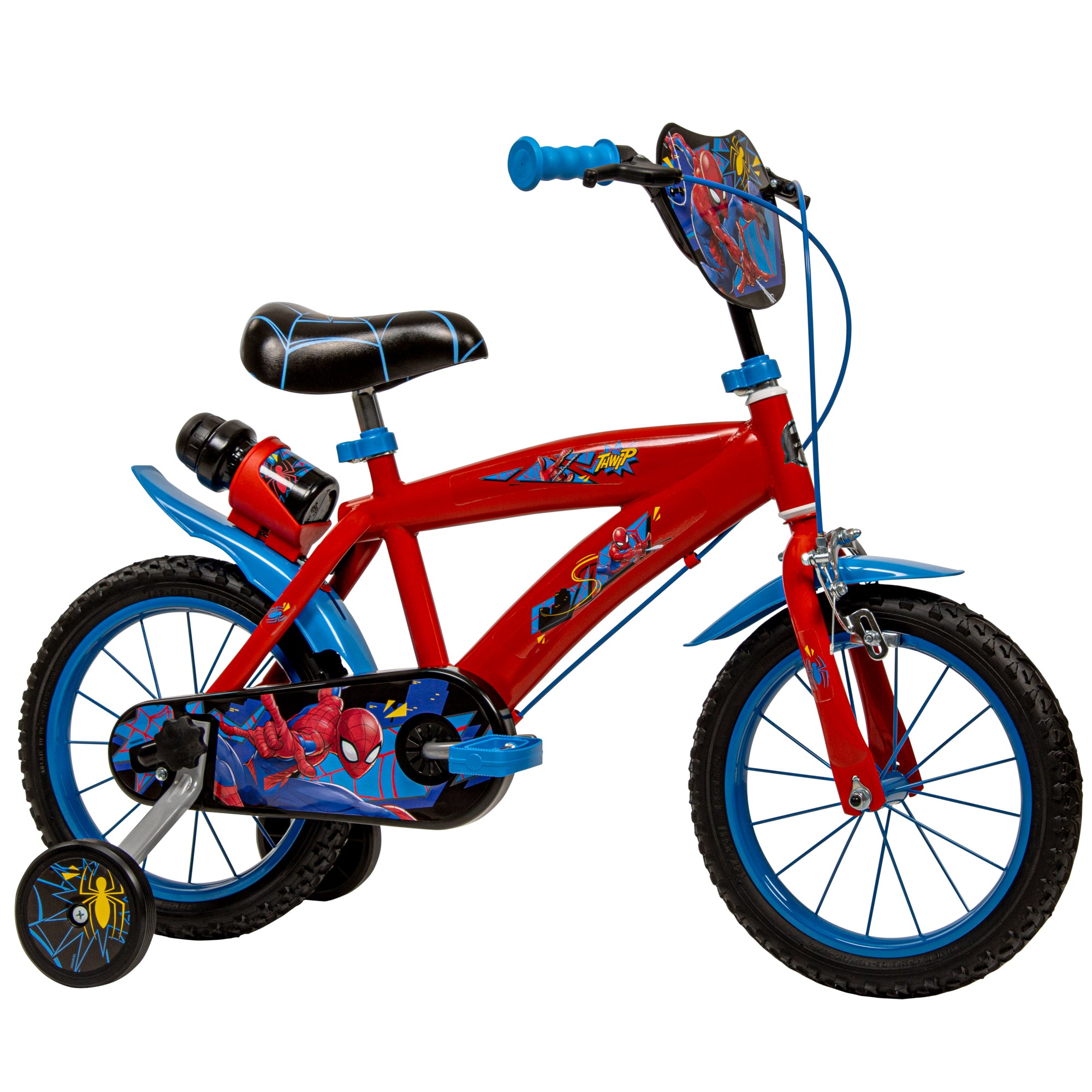 Huffy детски велосипед 14" Spiderman 24944W - снимка 8