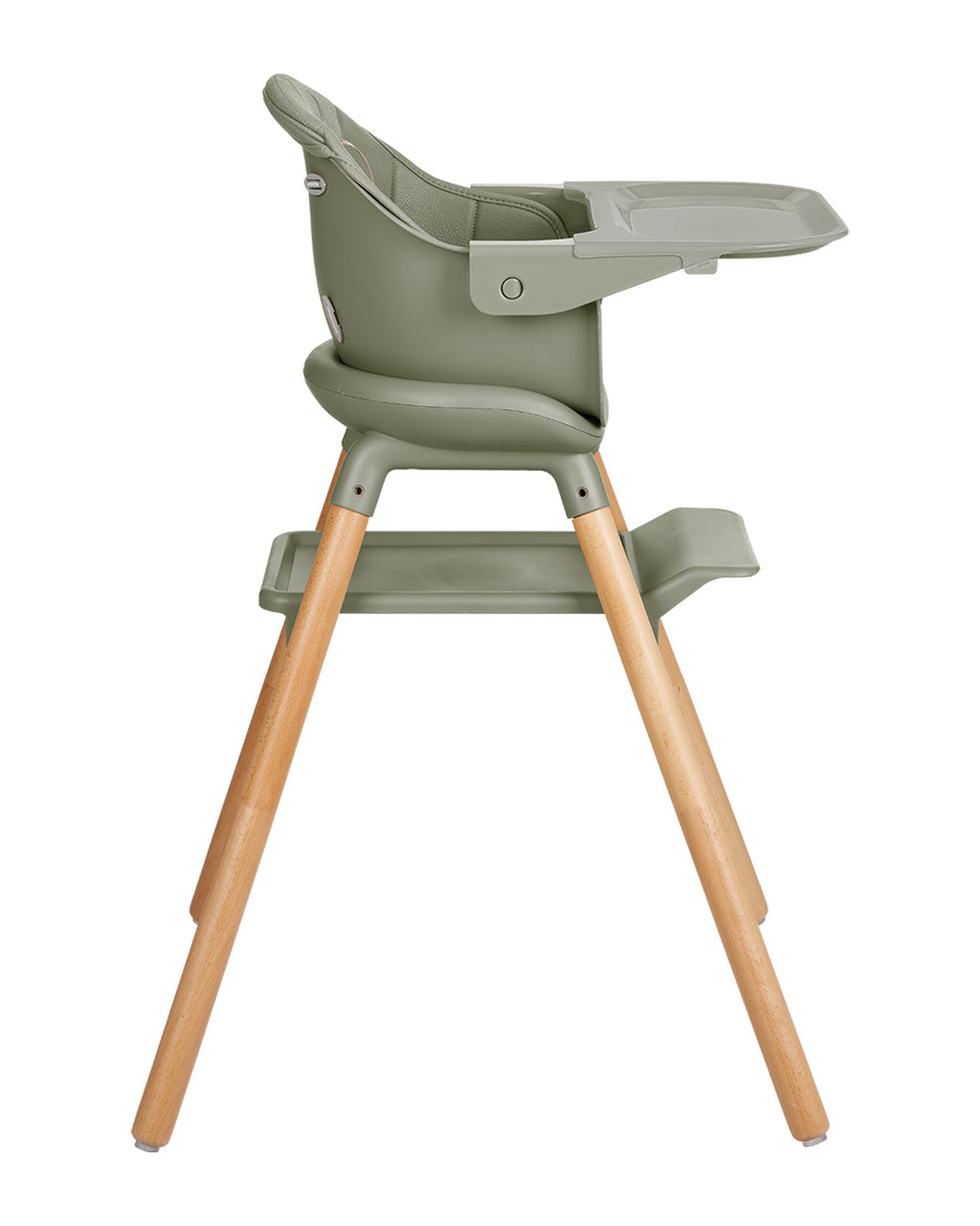 Стол за хранене 6в1 Woody Army Green 2024 - снимка 4